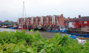 Small Port In Boston Wallpaper