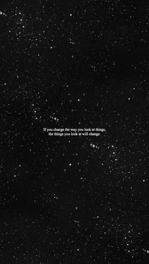 Small Quotes About Change In Perspective Wallpaper