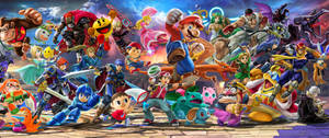 Smash Bros Ultimate Fan Made Art Wallpaper