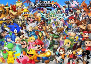Smash Bros Ultimate Nintendo Game Wallpaper