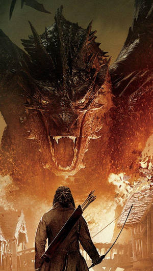 Smaug The Dragon For Iphone Screens Wallpaper