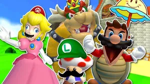 Smg4 Characters' Bodies Switched Wallpaper