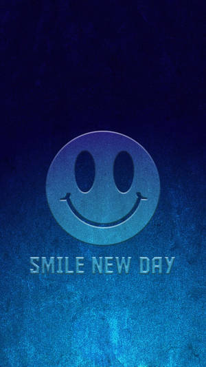 Smile New Day Smiley Face Wallpaper