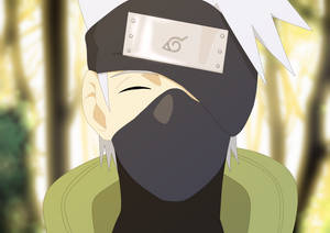 Smiling Kakashi Hatake Wallpaper