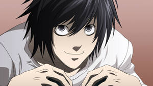 Smiling L Lawliet From Death Note Wallpaper