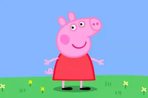 Smiling Peppa Pig Meme Wallpaper