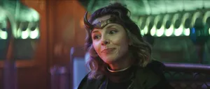 Smiling Sylvie Loki Wallpaper