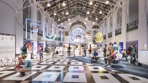 Smithsonian Futures Exhibit Wallpaper