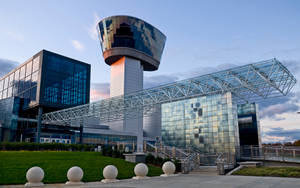 Smithsonian Space Museum Exterior Wallpaper