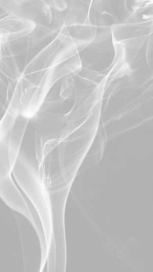 Smoke On Light Gray Iphone Wallpaper