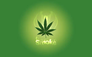 Smoke Weed Aesthetic Design Hd Wallpaper