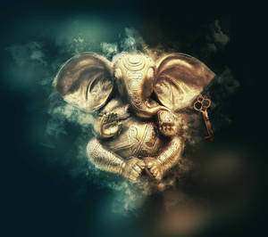 Smoky Ganesh Full Hd Wallpaper