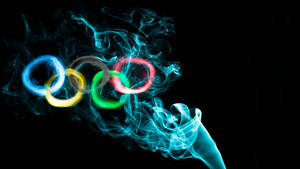 Smoky Olympics Logo Wallpaper