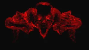 Smoky Red 4k Devil Wallpaper