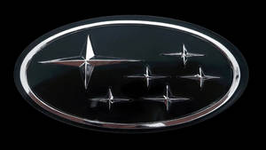 Smooth Subaru Logo Badge Wallpaper