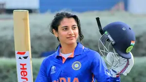 Smriti Mandhana Hd After A Match Wallpaper