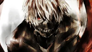 Smudgy Anime Boy Kaneki Ken Wallpaper