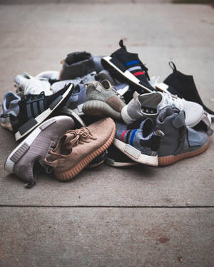 Sneaker Adidas Pile Wallpaper