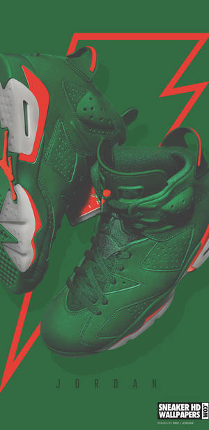 Sneaker Air Jordan Gatorade Green Wallpaper