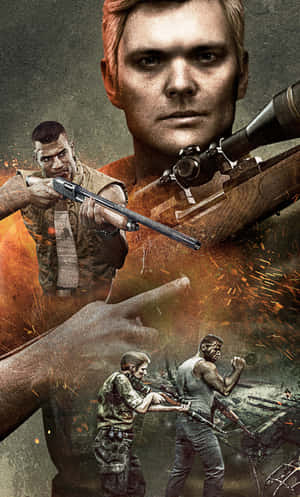 Sniper Mafia Iphone Wallpaper