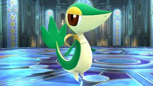 Snivy In 3d Wallpaper