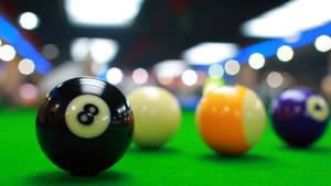 Snooker Ball Bokeh Wallpaper
