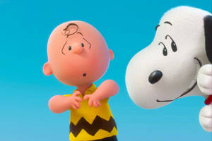 Snoopy And Charlie Brown Wallpaper