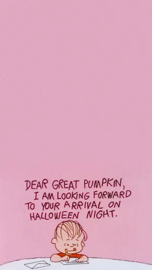 Snoopy Is Ready To Have A Spooky Good Time This Halloween! Wallpaper