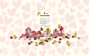 Snoopy Wallpaper - Valentine's Day Wallpaper
