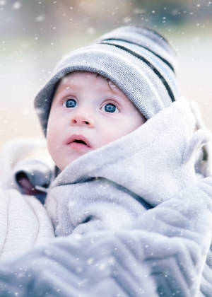 Snow Baby Boy Hd Wallpaper