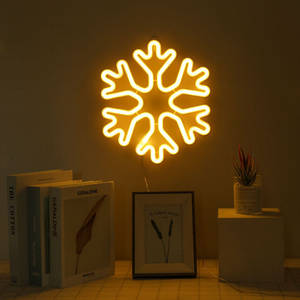 Snow Flake Led Light Wallpaper