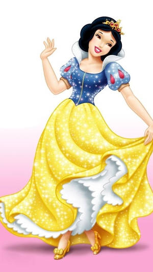 Snow White Princess From Disney Phone Wallpaper