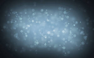 Snowflakes In Vignette Style Wallpaper