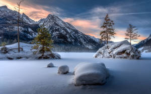 Snowy Landscapes Wallpaper