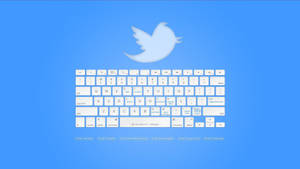 Social Media Twitter Keyboard Wallpaper