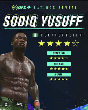 Sodiq Yusuff Statistics Poster Wallpaper