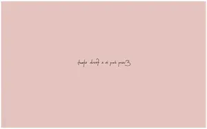 Soft And Feminine Pastel Peach Aesthetic Wallpaper