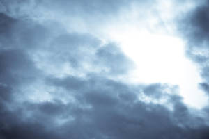 Soft Blue Aesthetic Cloudy Sky Wallpaper