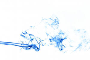 Soft Blue Aesthetic Swirls Wallpaper