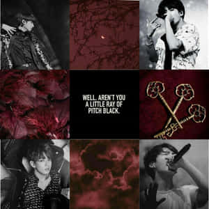 Soft, Contemporary Maroon Aesthetic Wallpaper