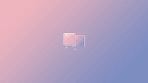 Soft Gradient Minimal Aesthetic Desktop Wallpaper