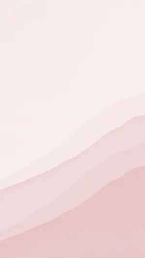 Soft Pink Abstract Mountains Wallpaper