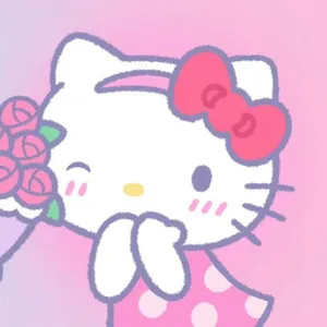 Soft Pink Hello Kitty Pfp Wallpaper