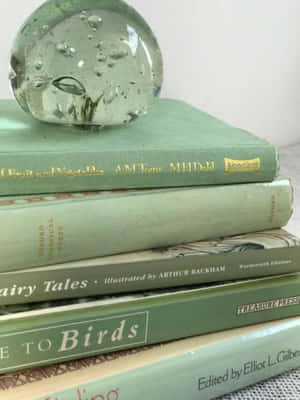 Soft Shades Of Pastel Mint Green Look Refreshing And Elegant Wallpaper