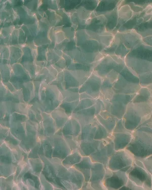 Soft White Aesthetic Light On Water Wallpaper