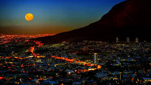 Solar Eclipse View In South Africa Wallpaper