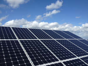 Solar Panel In Ab Solar Novara Italy Wallpaper