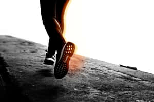 Sole Of A Running Shoe Wallpaper