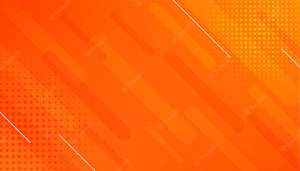 Solid Halftone Orange Background Wallpaper