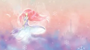 Solid Pastel Pink Luka Wallpaper